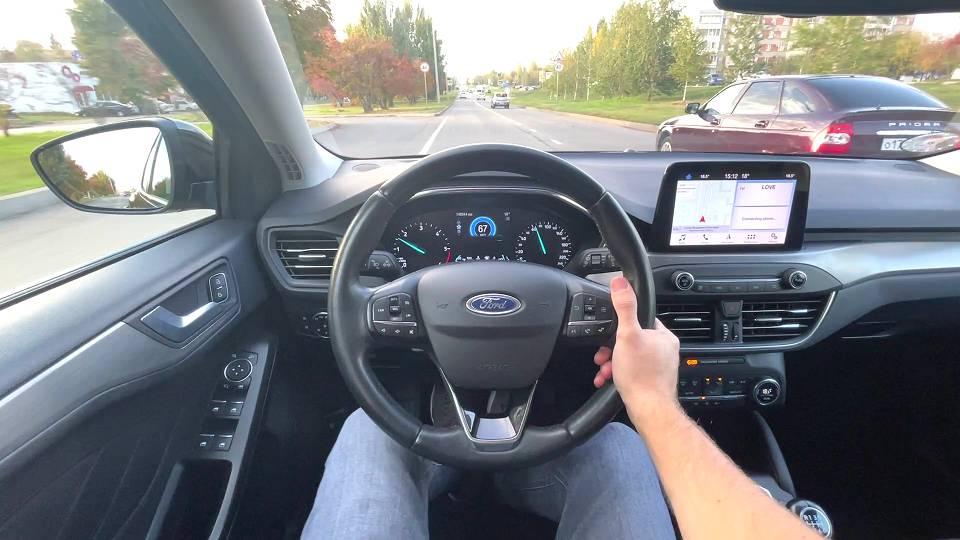 2019 FORD FOCUS 1.5T 120 ДИЗЕЛЬ POV TEST DRIVE смотреть онлайн