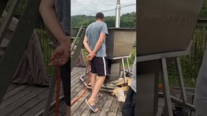 Сибирский банный чан с целебными травами