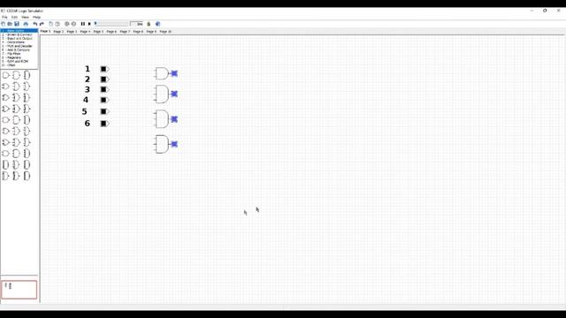 CEDAR Logic Simulator: управление освещением