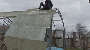 Ремонт навесов из поликарбоната