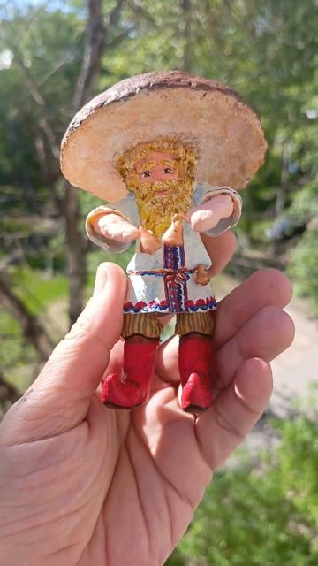 Лесовичок-Боровичок. ёлочные игрушки своими руками из смотреть онлайн