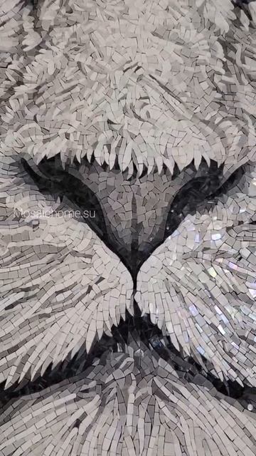 Панно из мозаики 