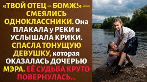 «ТВОЙ ОТЕЦ – БОМЖ!» – смеялись НАД НЕЙ. Но ИМЕННО ОНА СПАСЛА дочь МЭРА, её СУДЬБА круто ИЗМЕНИЛАСЬ.
