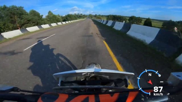 МАКСИМАЛЬНАЯ СКОРОСТЬ ПИТБАЙКА KAYO TT125🤍 смотреть онлайн