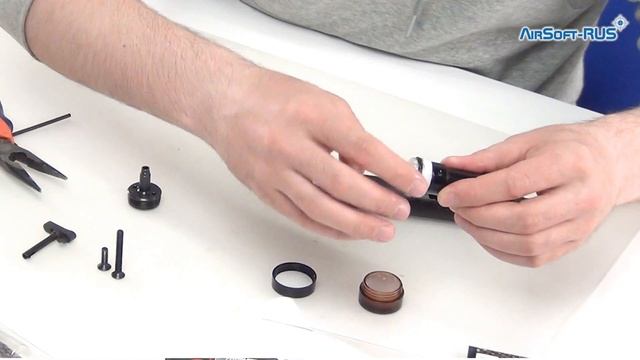 Тюнинг винтовки Ares Amoeba Striker S1