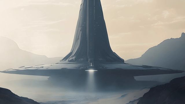 INVERTED SKYLINE Dark Dystopian Ambient Alien World Soundscape Dystopian Ambience, Background