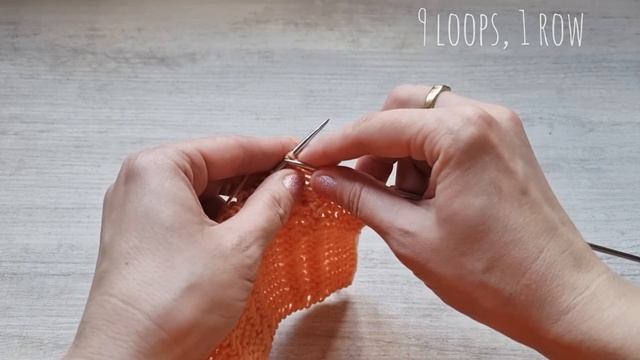 Рельефные дорожки спицами 🍁knitting pattern. смотреть онлайн