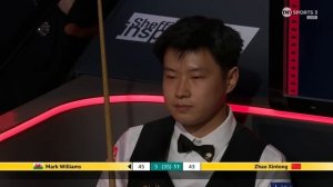 DRAMATIC final frame of session between Zhao & Williams  | 2025 Halo World Championship Final