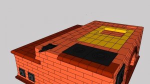 Печь русская с нижней лежанкой