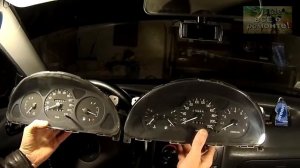 Замена приборной панели на панель с тахометром, ланос