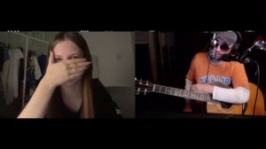 Дядя Алик шутит 😊 #чатрулетка#девушки#реакции