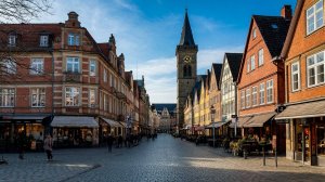 Пешеходная экскурсия по Эссену, Германия 4K