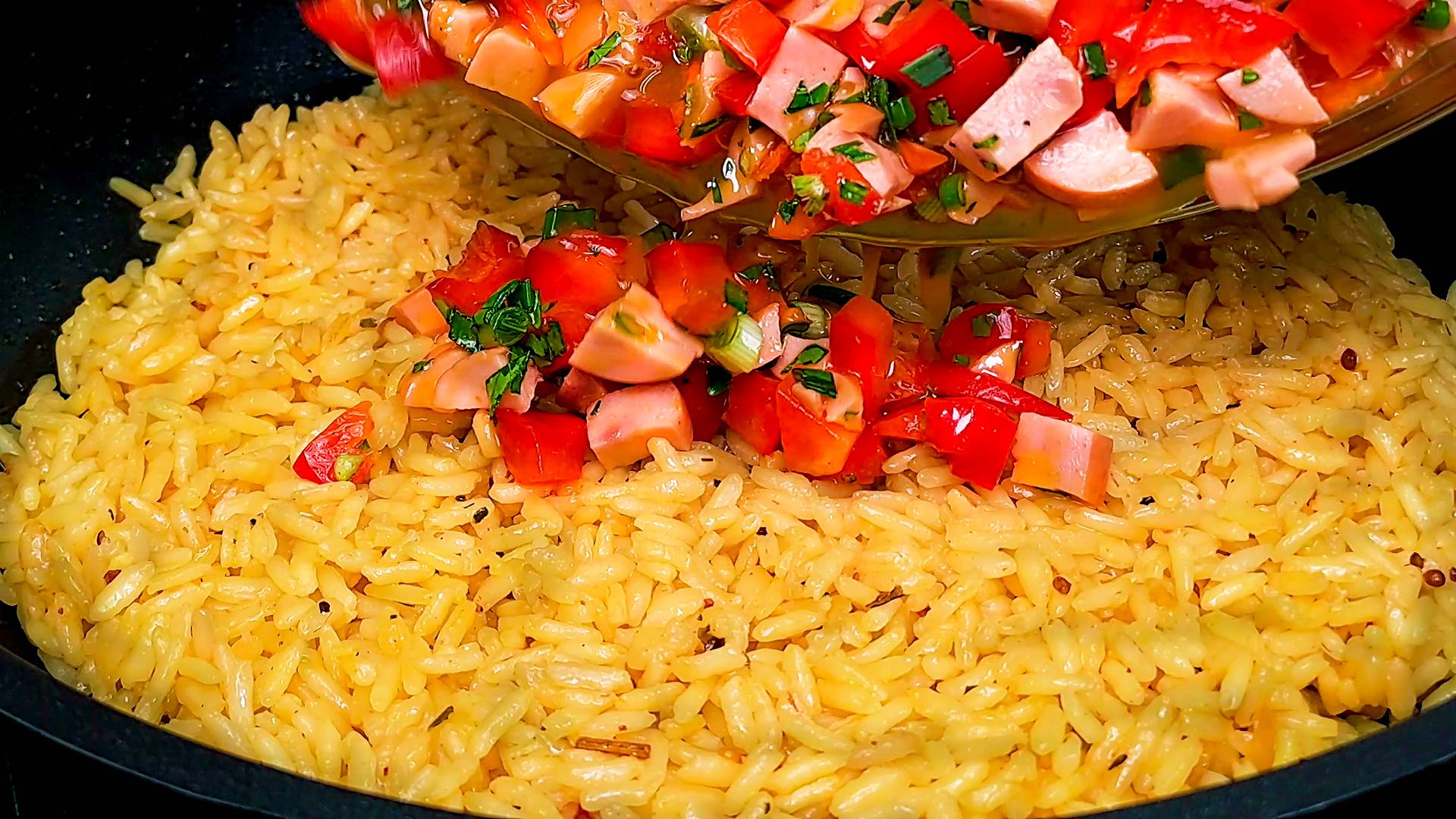 Этот рецепт риса я могу готовить каждый день! Простой и вкусный рецепт за 10 минут! смотреть онлайн