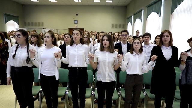 Флешмоб "С песней к Победе" смотреть онлайн