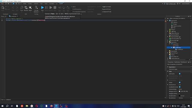 как сделать открывание Frame в Roblox Studio смотреть онлайн