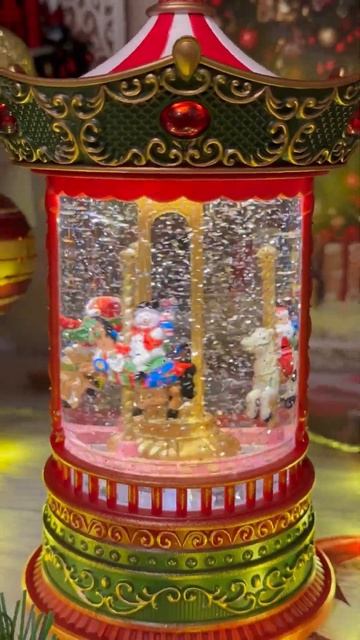 Новогодний музыкальный светильник "Карусель" смотреть онлайн