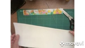 Пион на плоском плафоне, изолон. Настенное панно, МК старый