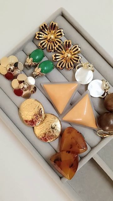 Винтажные клипсы. Скидка 20% 1 и 2 июня в моем магазине на смотреть онлайн