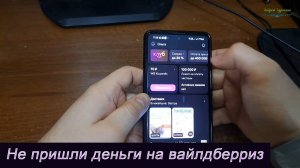 Не пришли деньги на вайлдберриз