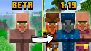 ВСЯ ИСТОРИЯ ЖИТЕЛЕЙ МАЙНКРАФТ (майнкрафт бета - майнкрафт 1.19)