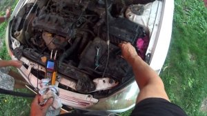 Продолжение с НИСАНОМ выезд заводится и глохнет часть 3 (Д.П.)