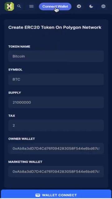 Создать токен на Polygon #крипто #токен #монета #криптовал?