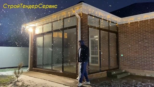 Остекление веранды в частном доме! Обзор процесса монтажа ALUTECH смотреть онлайн