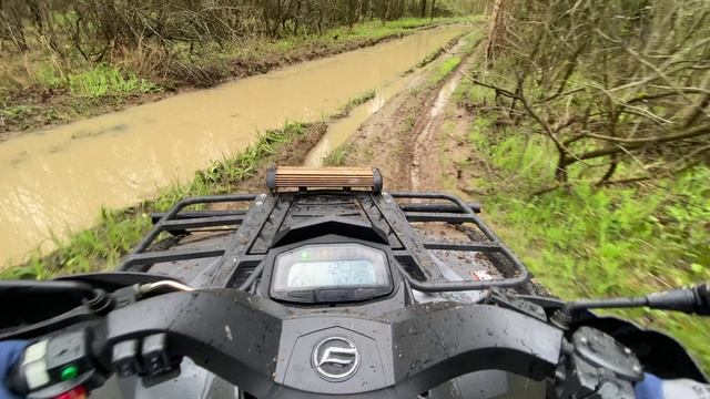 Штурмуем просеку на CFmoto X8 и CFmoto 800 HO EPS