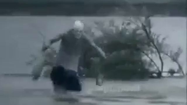 Бабка скачет