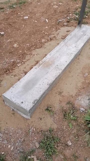 Основа для забора. Залили столбики. смотреть онлайн