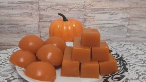 Тыквенный мармелад на желатине. Просто, быстро и вкусно. Натуральный мармелад в домашних условиях