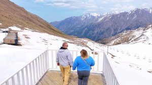 Казахстан. Горнолыжный курорт Шымбулак.