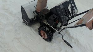 Плющит снегоуборщик "Снегирь" aka Huter SGC 4000. что делать?