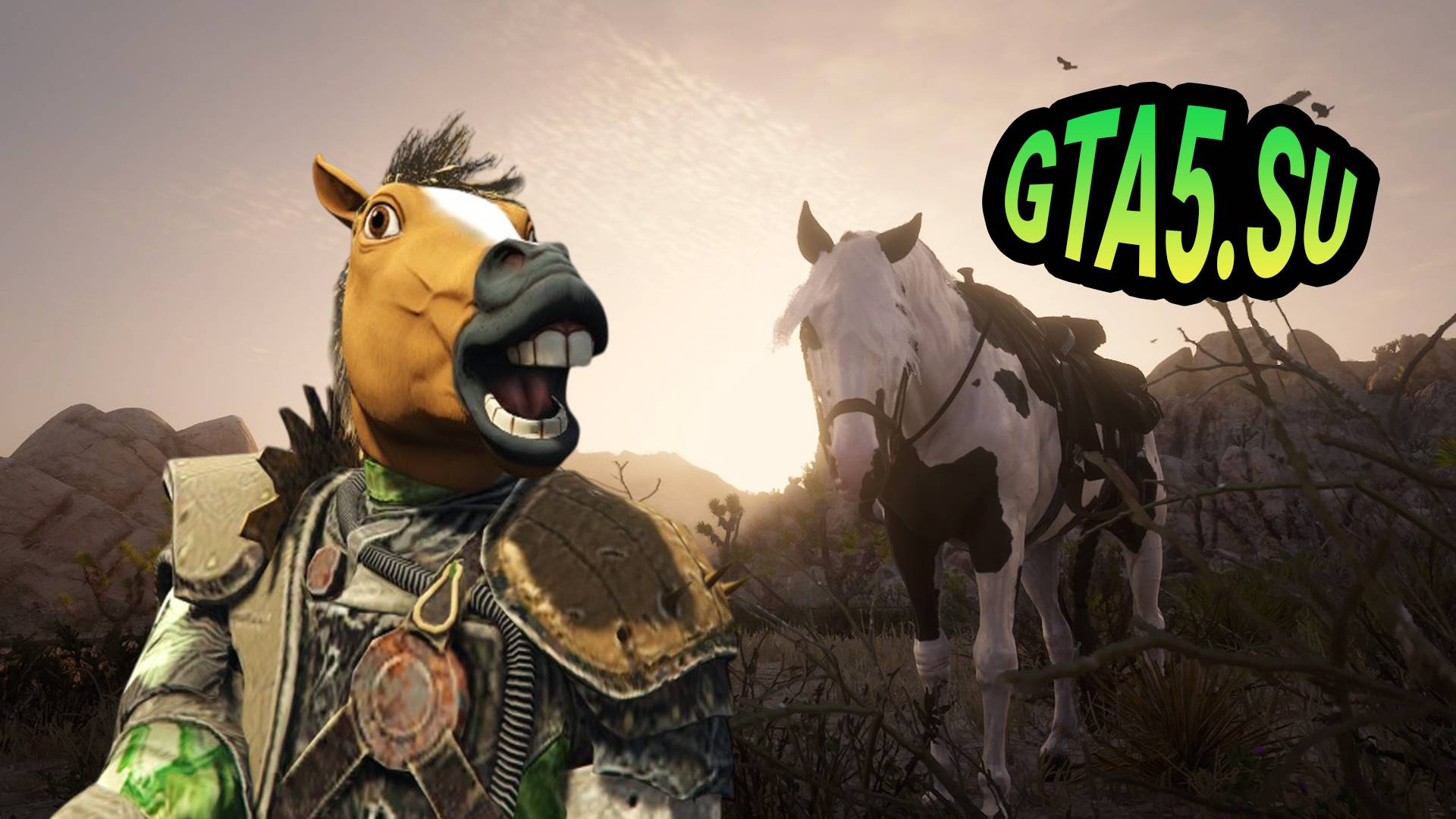 Смешались все Люди Кони RDR 2 GTA 5 и Genshin Impact смотреть онлайн