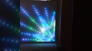 Светильник "Лучи" + цветомузыка