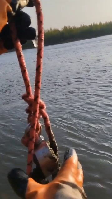 я снова на реке с магнитом