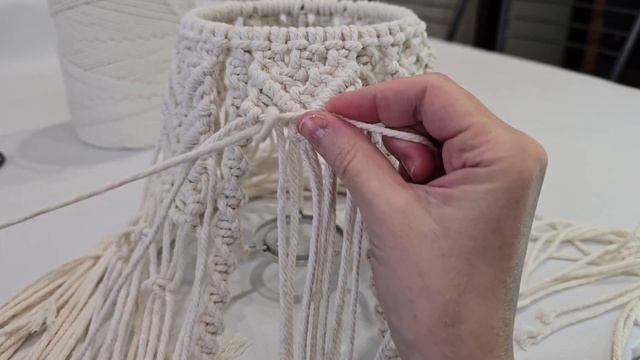 Абажур макраме #DIY #macrame смотреть онлайн