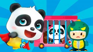 Малыш Панда против Злобного Короля.Спасение Пандочки Мю-Мю.Приключения Математика.