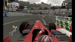 F1 2011 Гран при Монако старт