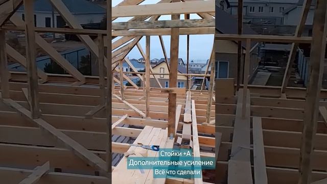 мауэрлат стропила стойки