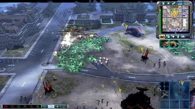 Прохождение Command and Conquer 3 Tiberium Wars #3 Белый дом смотреть онлайн