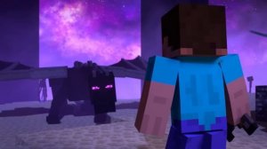 Яйцо дракона Эндера! Майнкрафт анимация! Minecraft!