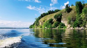 Медитативное видео на реке Волга