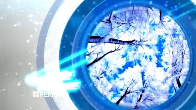 Зимняя заставка рекламы (11 канал - ТРК 