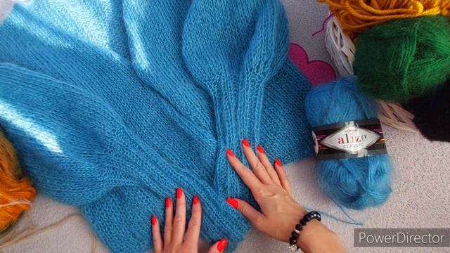КАРДИГАН ИЗ МОХЕРА/ЦЕНА ПРЯЖИ/ОБРАЗЕЦ ИЗ НОВОЙ ПРЯЖИ/ СКИДКИ НА МАСТЕР КЛАССЫ!!! смотреть онлайн