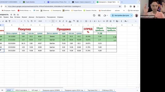 Спотовая торговля по сигналам для новичка! 👆Обучающи смотреть онлайн