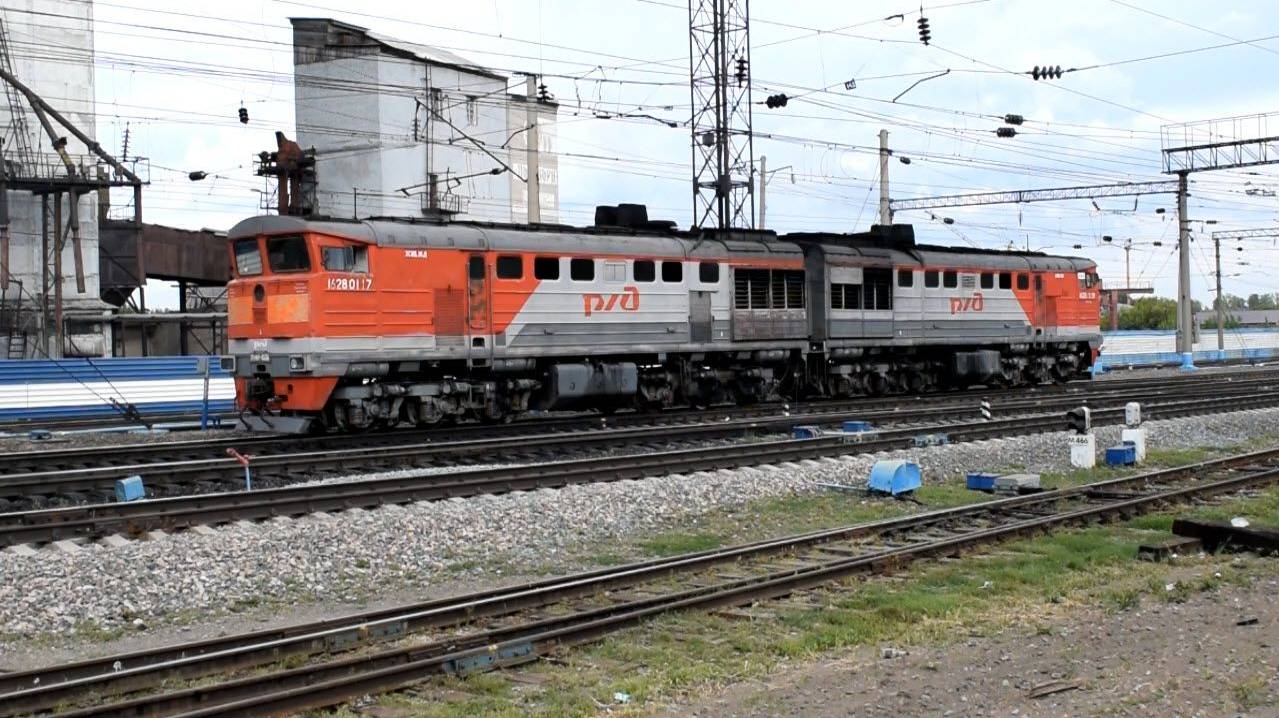 Тепловоз 2ТЭ10У-0538. Звук 10Д100.