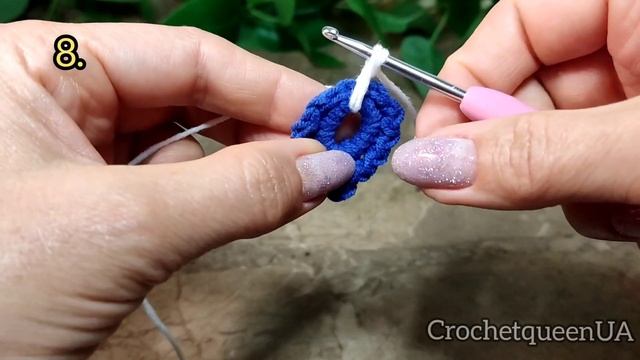 Цветок Из Остатков Пряжи МАСТЕР КЛАСС🌺Flower Motif😇Super Easy смотреть онлайн
