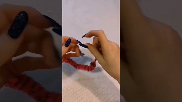 Новогодний веночек из синельной проволоки #синельная? смотреть онлайн