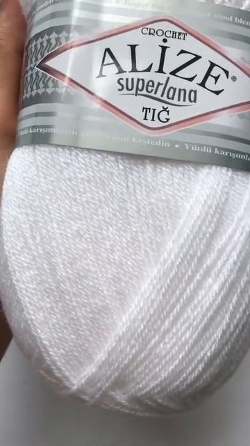 Подробный обзор полушерстяной пряжи Alize Tig Super Lana №55 Белый